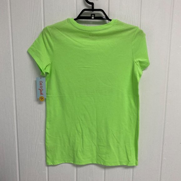 Cat & Jack girls t-shirt green size XL (14-16) - Picture 3 of 7